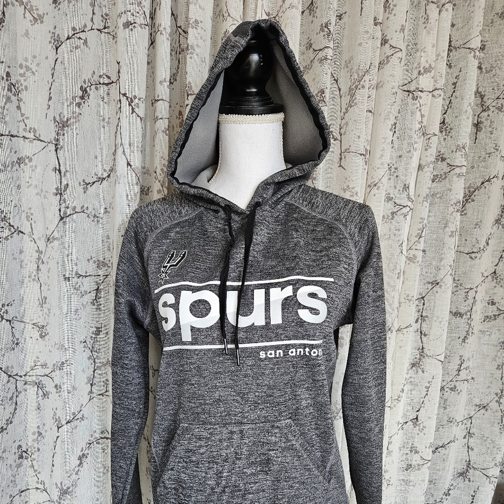 San Antonio Spurs Hoodie Sweatshirt Adidas Climawear NBA